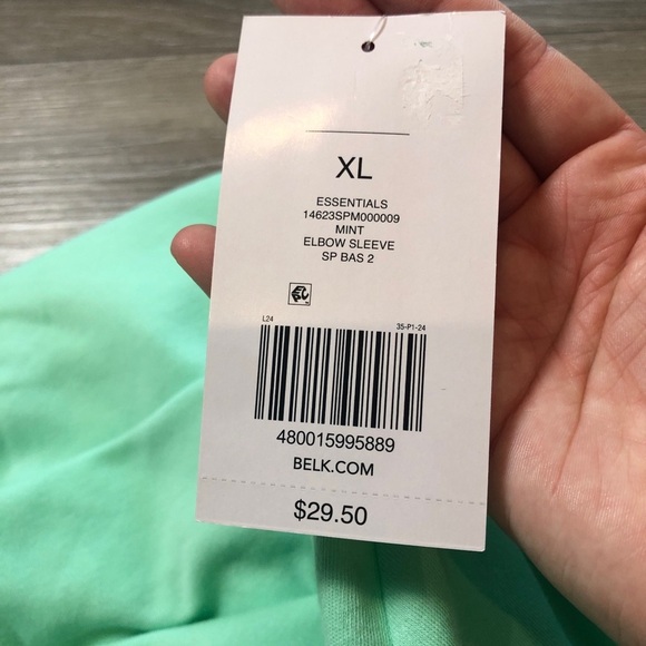 Kim Rodgers Perfectly Soft 100% Cotton Womens XL Scalloped Short Sleeve Shirts - Picture 6 of 8